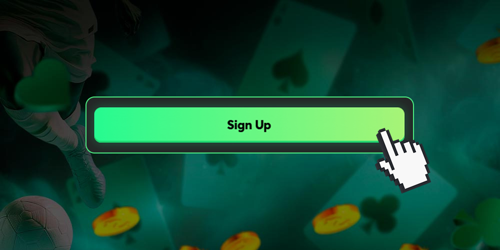 Voltooi alle processen voor het registreren van een account op de website.