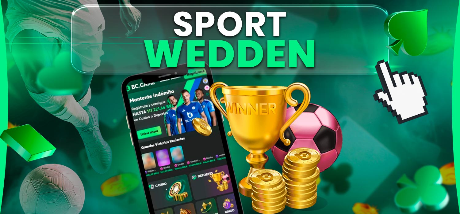 Sportweddenschappen op het BC.Game-platform.